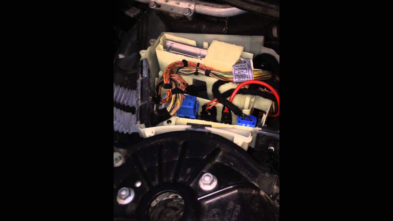 Bmw e60 DDE light blue relay replacement