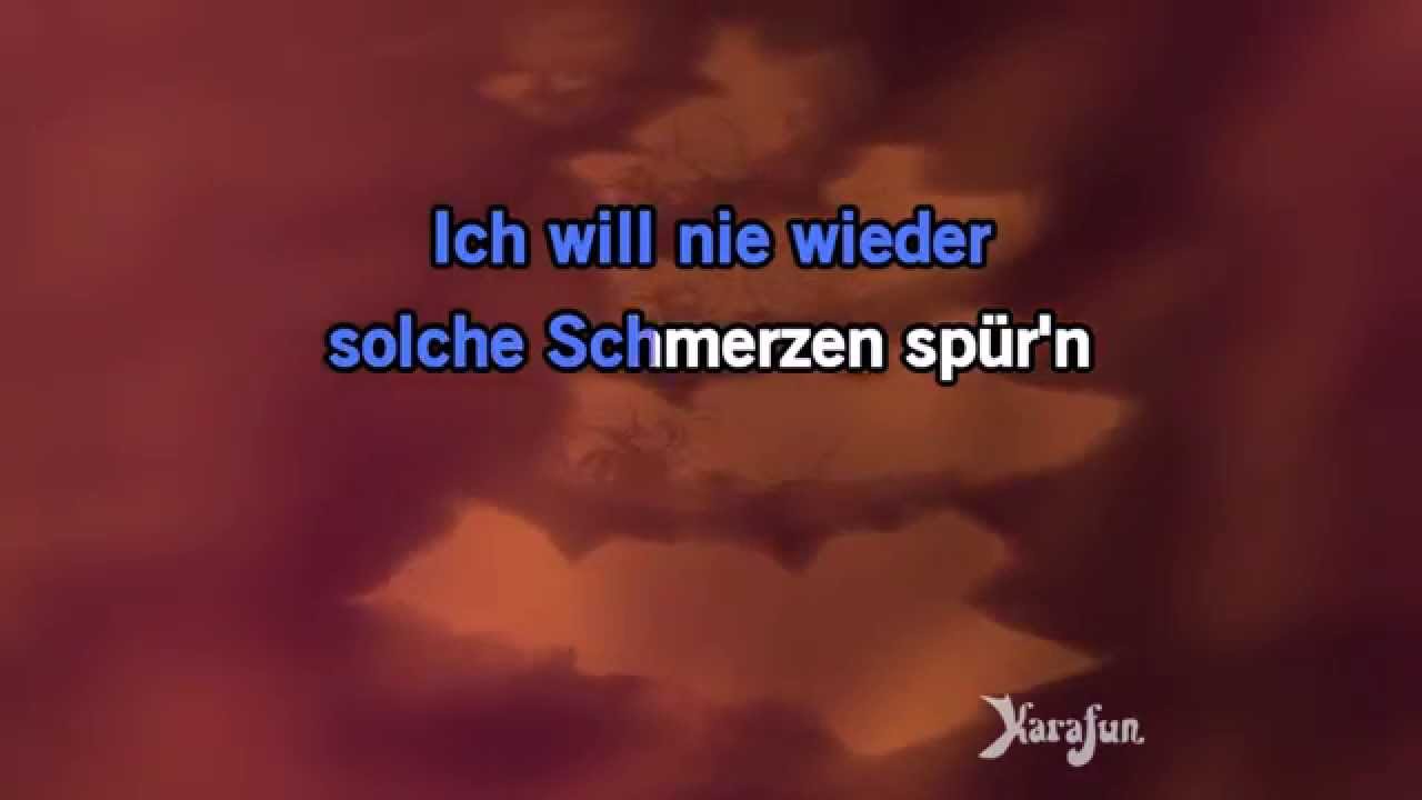 Karaoke Keine ist wie du - Gregor Meyle *