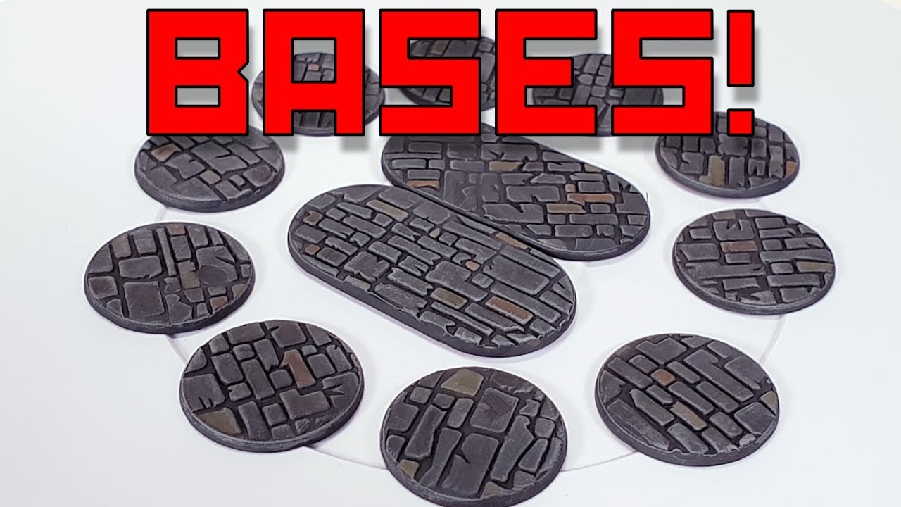 How to make stone pavement bases.