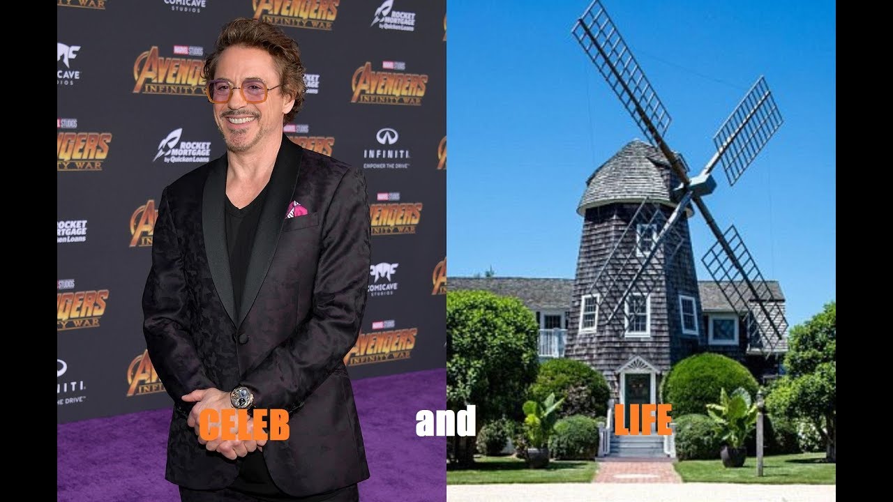 Robert Downey Jr.  Lives in this Charming Windmill House