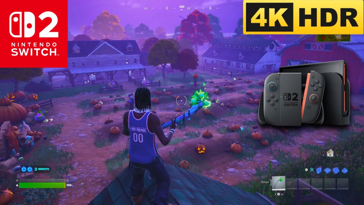 Nintendo Switch 2 Fortnite Reload Gameplay (4K 60FPS)