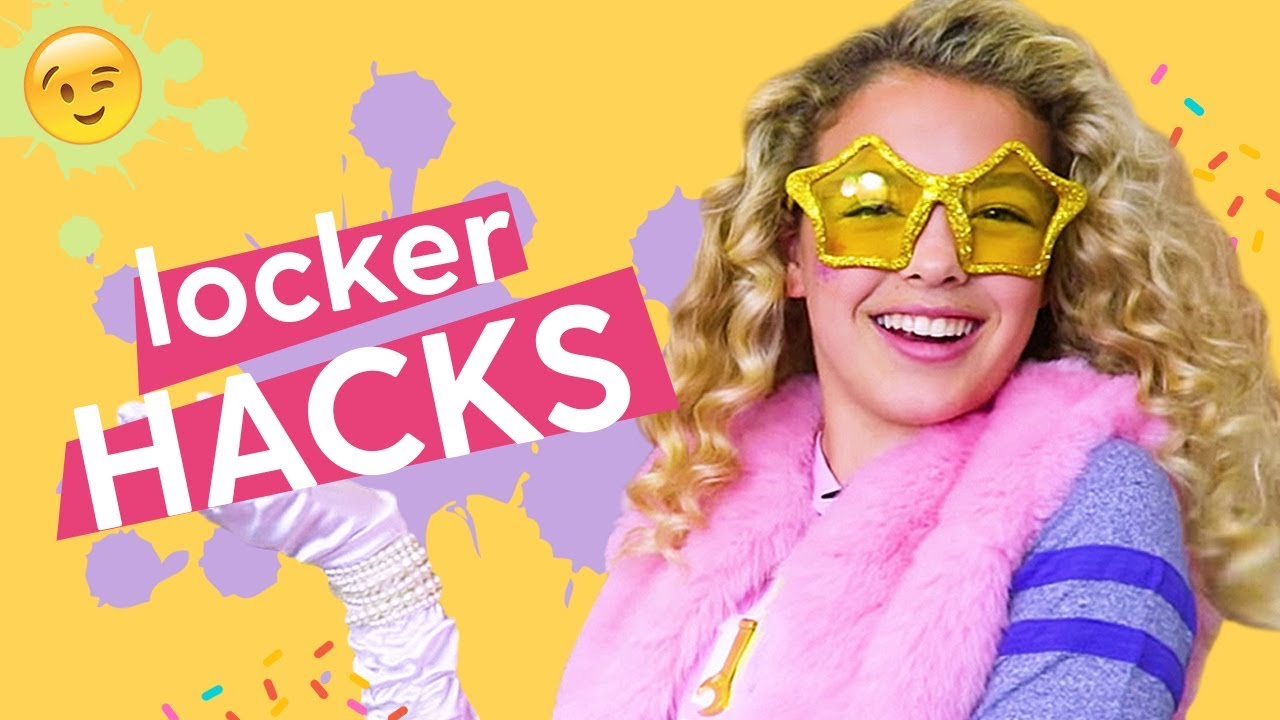 DIY Locker Hacks! Hack Along: Emoji Magnets, Chandelier, Locker Alarm | GoldieBlox