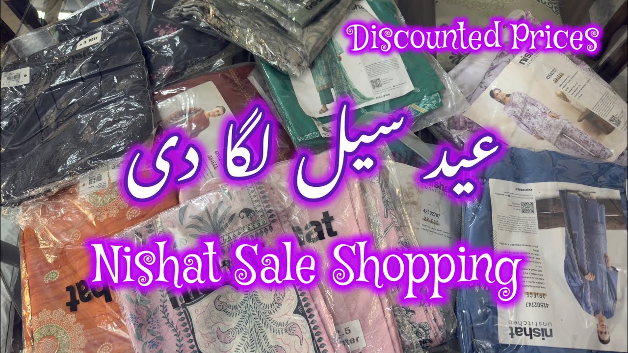 Nishat linen shopping haul / Nishat linen sale 2026 / Nishat linen winter sale 2026 #nishatsale
