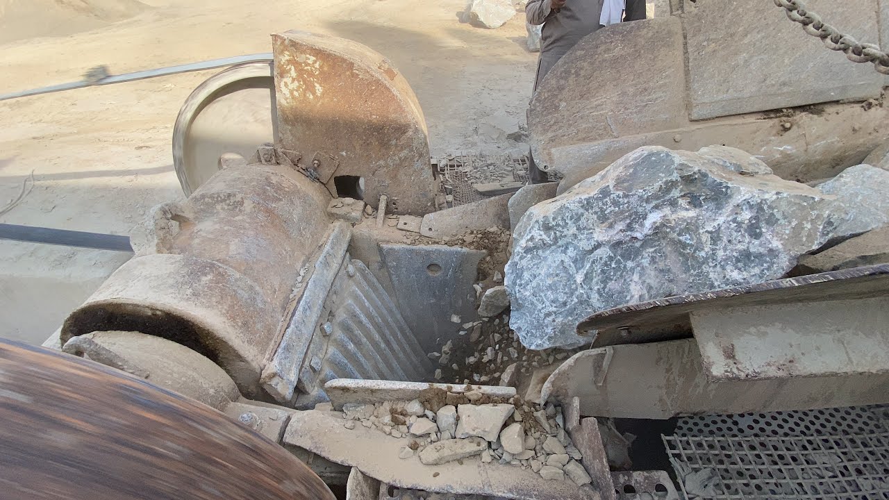 Amazing Gaints Rock Crushing Jaw Machine in Action | Satisfying Quarry Stone Crusher Sounds