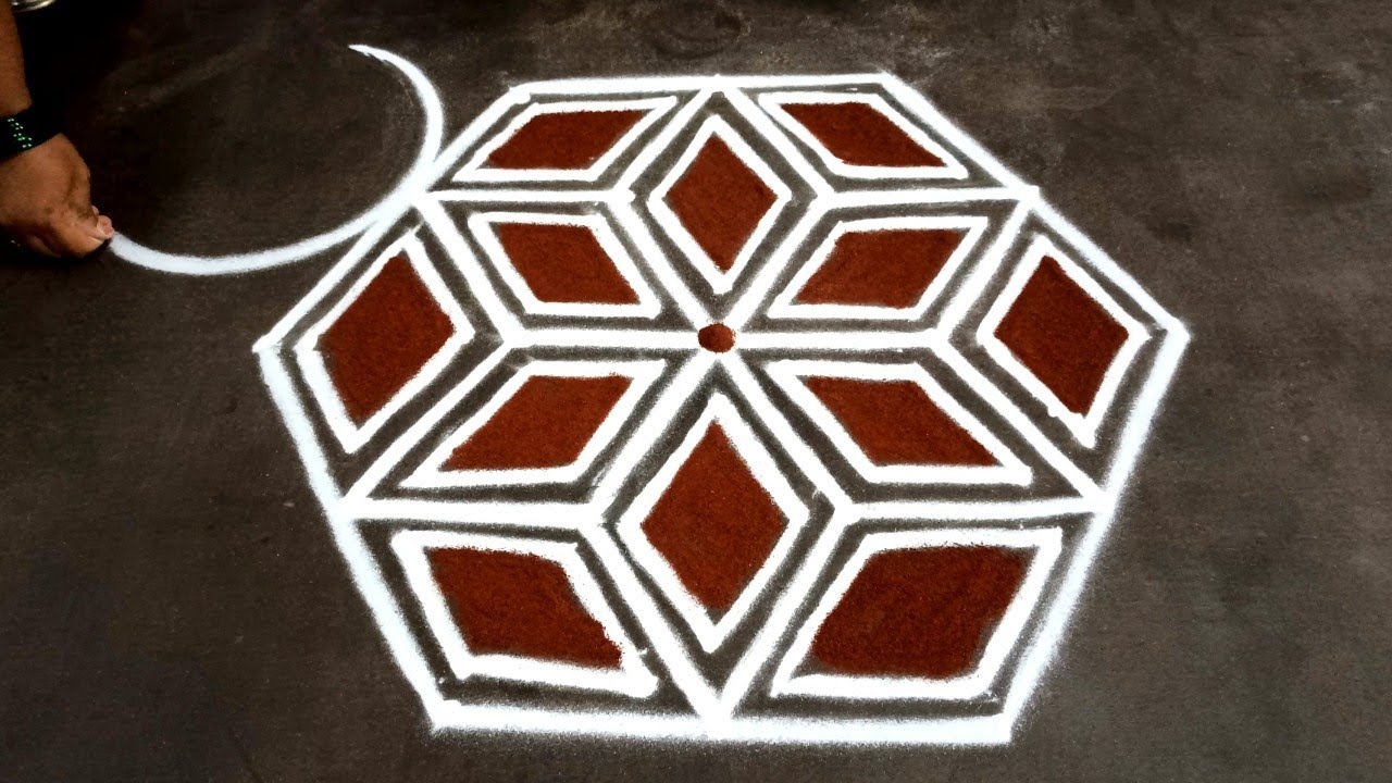 Pongal 2026 special kolam🌹5*3 Beautiful rangoli🌹 sankrantimuggulu 🌹bhogi special creative rangoli