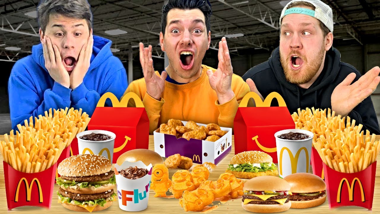 NIE WSTAJESZ JAK NIE ZJESZ 10000 KCAL Z MCDONALDS! *Mukbang Q&A*