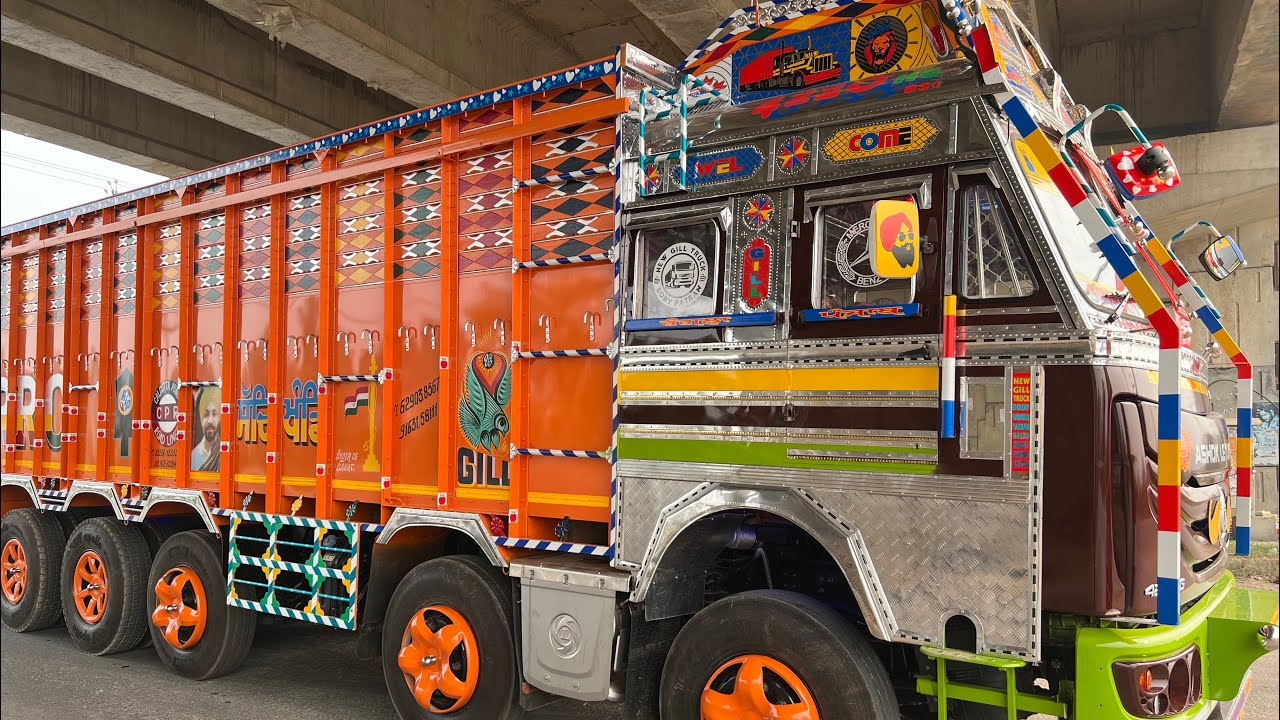 Amritsar Queen 👑 || Ashok leyland truck 14 chakka || Full Review || New Gill Truck Body Patran