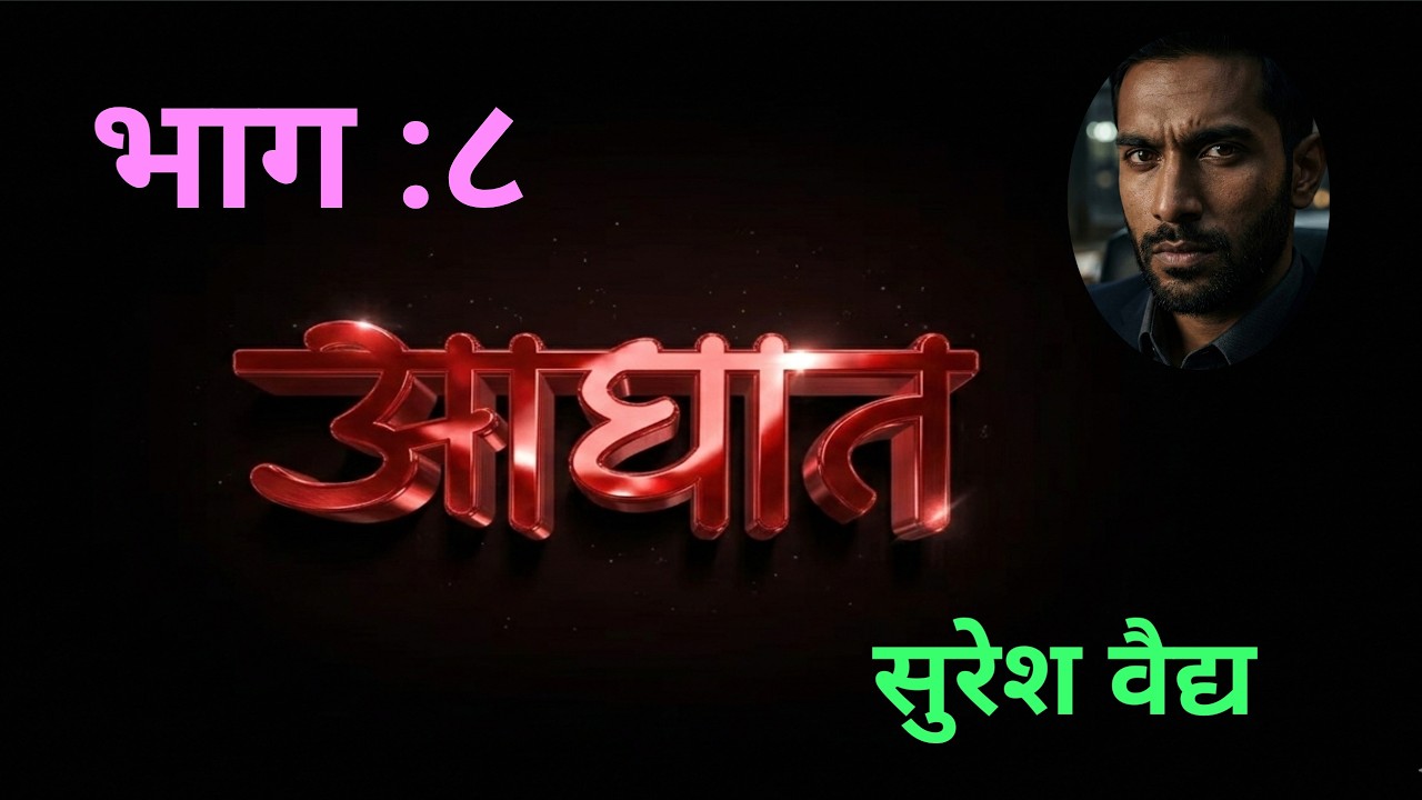 आघात | भाग ८| marathi storytelling of novel Aaghat by Suresh Vaidya| deepak rege|