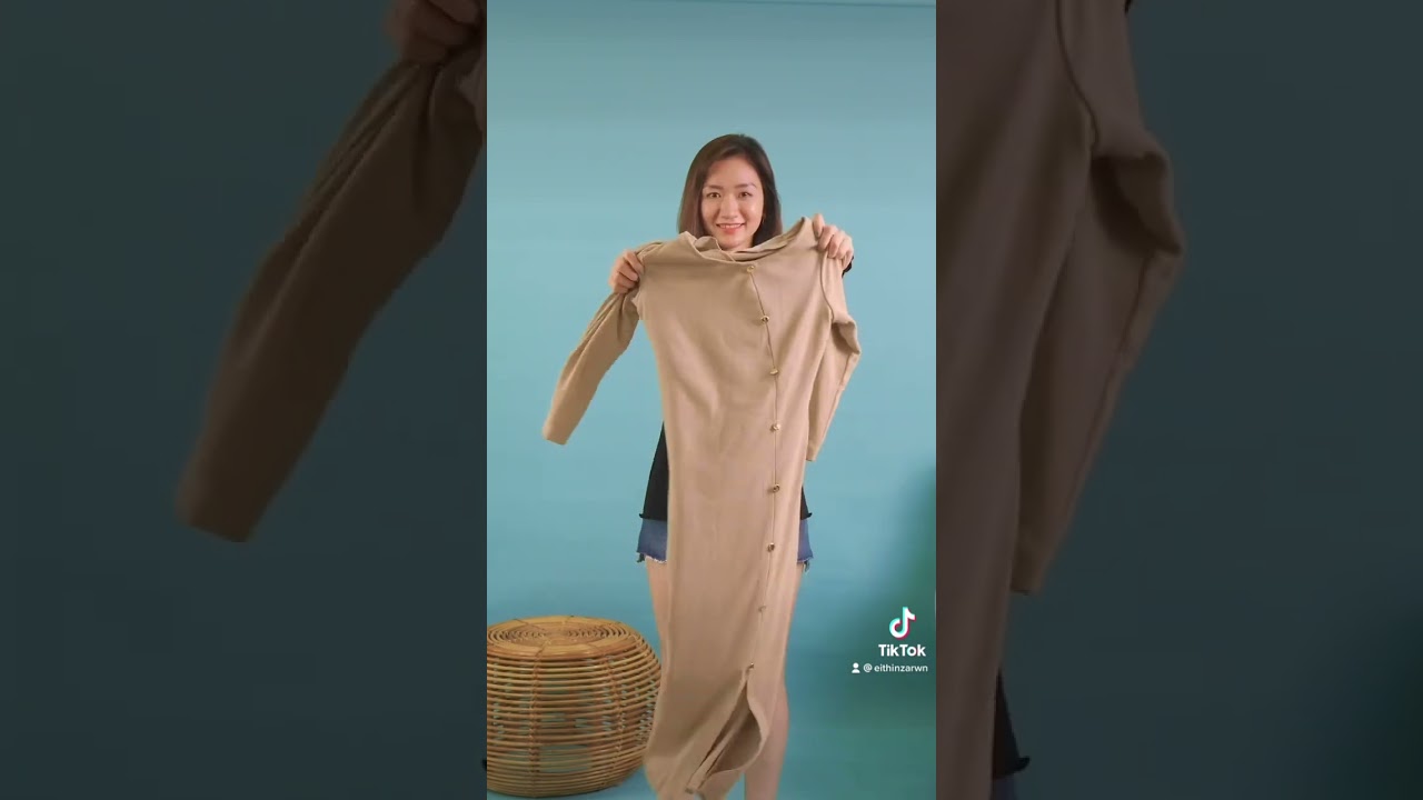 Myanmar local clothing brand Try on 👗 