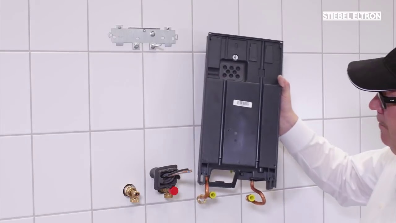 Εγκατάσταση ταχυθερμαντήρα Stiebel Eltron DEL Plus - heatovent com
