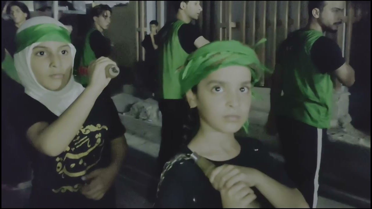 يوم الرابع  من شهر محرم/ موكب عبد الله الرضيع لشباب اهل البيت (المعالف)