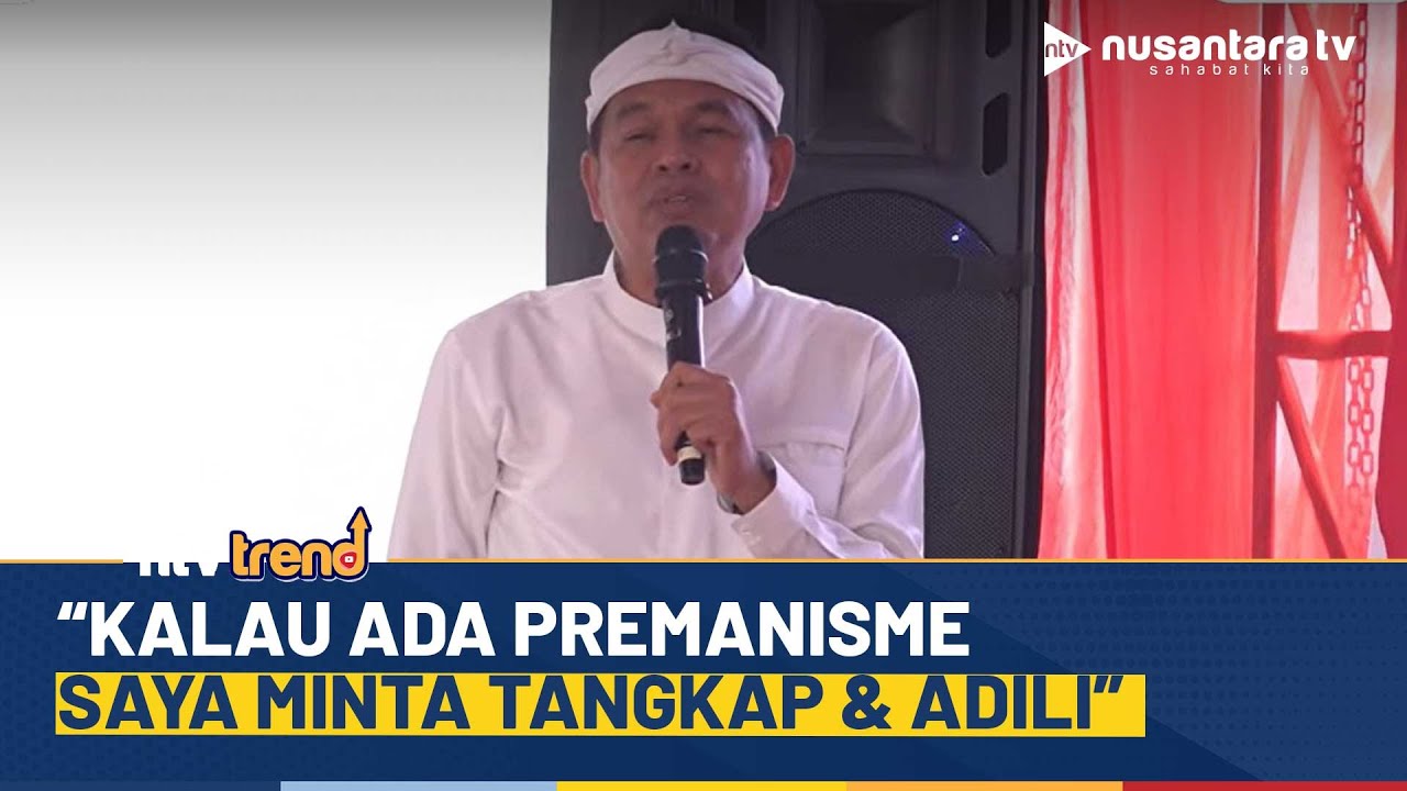 Marak Aksi Premanisme di Jabar, Dedi Mulyadi Minta Polisi Bertindak Tegas: Tangkap & Adili! | NTV