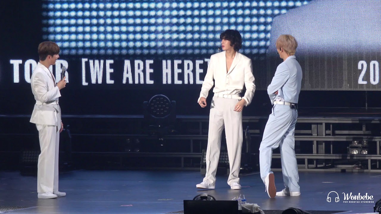 [4K] 190904 몬스타엑스 World Tour in Osaka TALK 형원  (MONSTA X HYUNGWON focus FanCam)