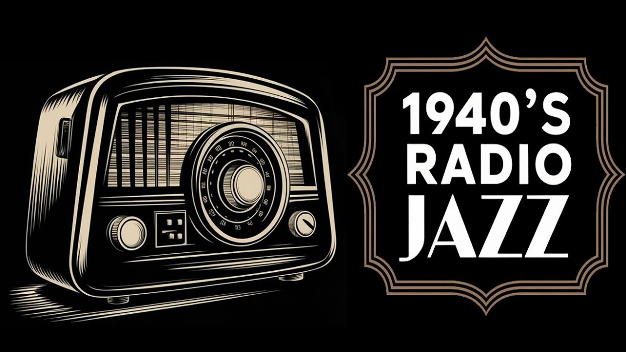 🎶 1940's Radio Jazz - Echoes from a Bygone Era 🎧 #jazz #oldradio