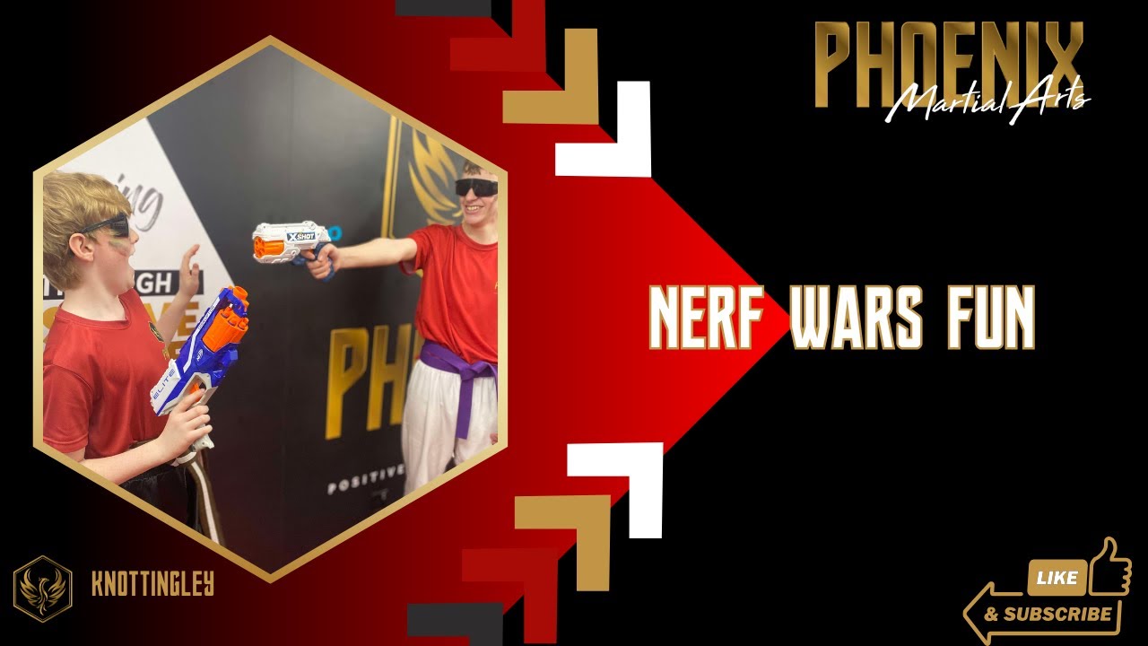 Nerf Wars Fun Session Recap at Phoenix Martial Arts!