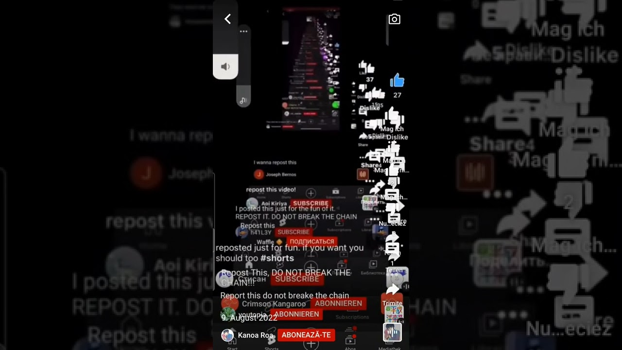 Repost do not break the chain