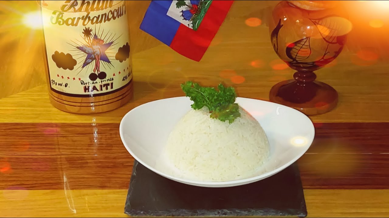 12) Me kòman pou nou kwit diri blan byen vit byen rapid // Recette cuisine haïtienne 🇭🇹
