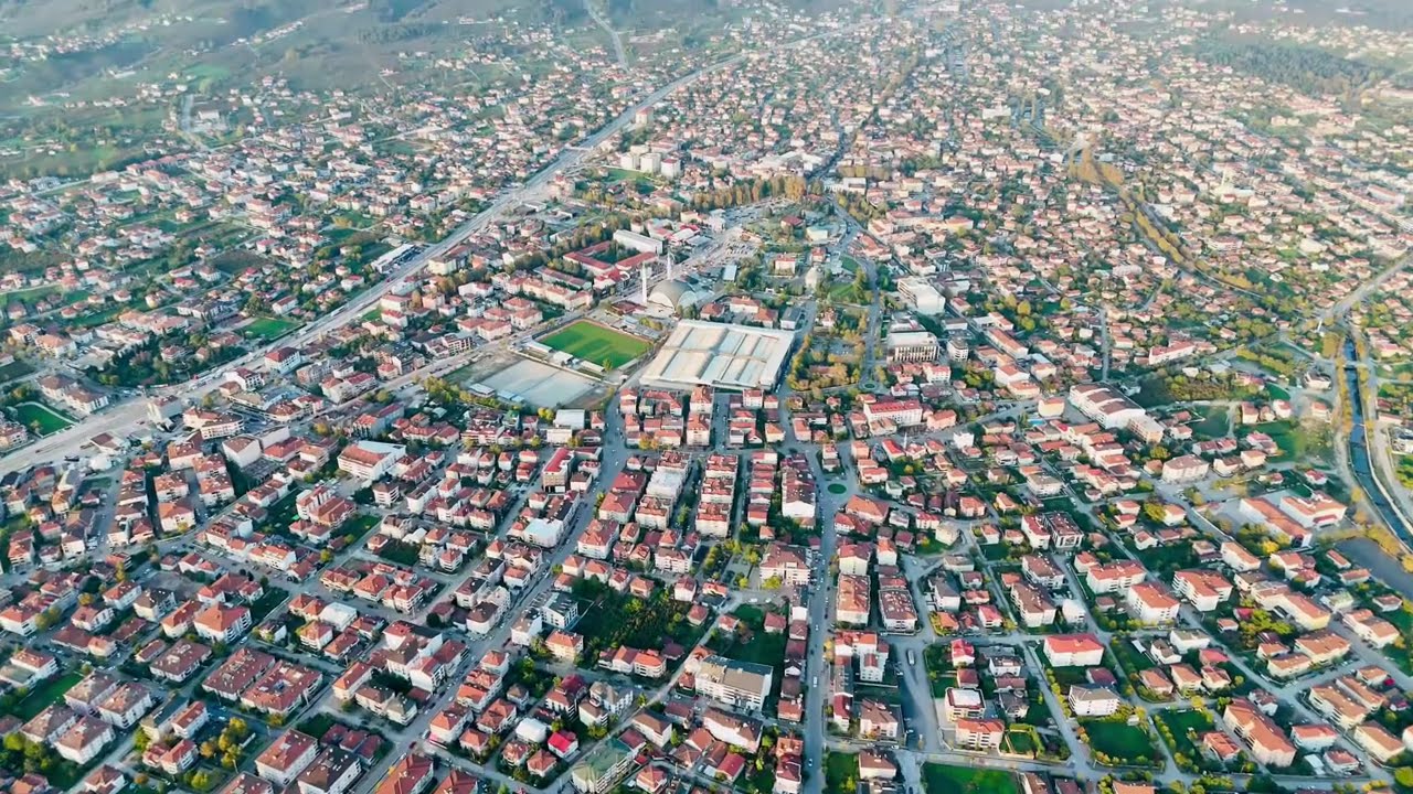 Hendek&rsquo;i B&ouml;yle G&ouml;rmediniz! | Şehir Merkezi Drone Turu