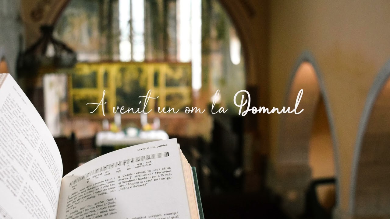 A venit un om la Domnul