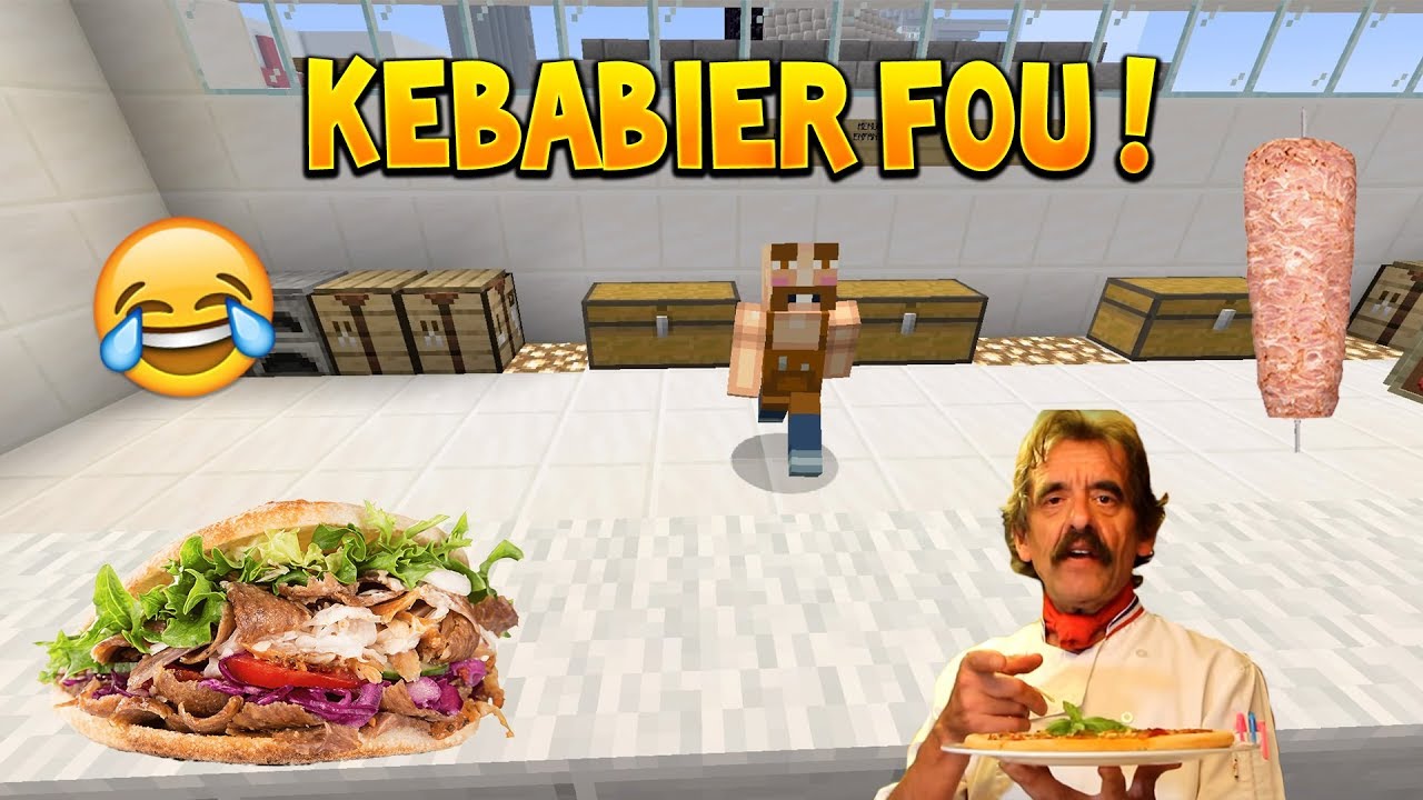 LE KEBABIER FOU ! COURT METRAGE MINECRAFT RP ! PS4 FR