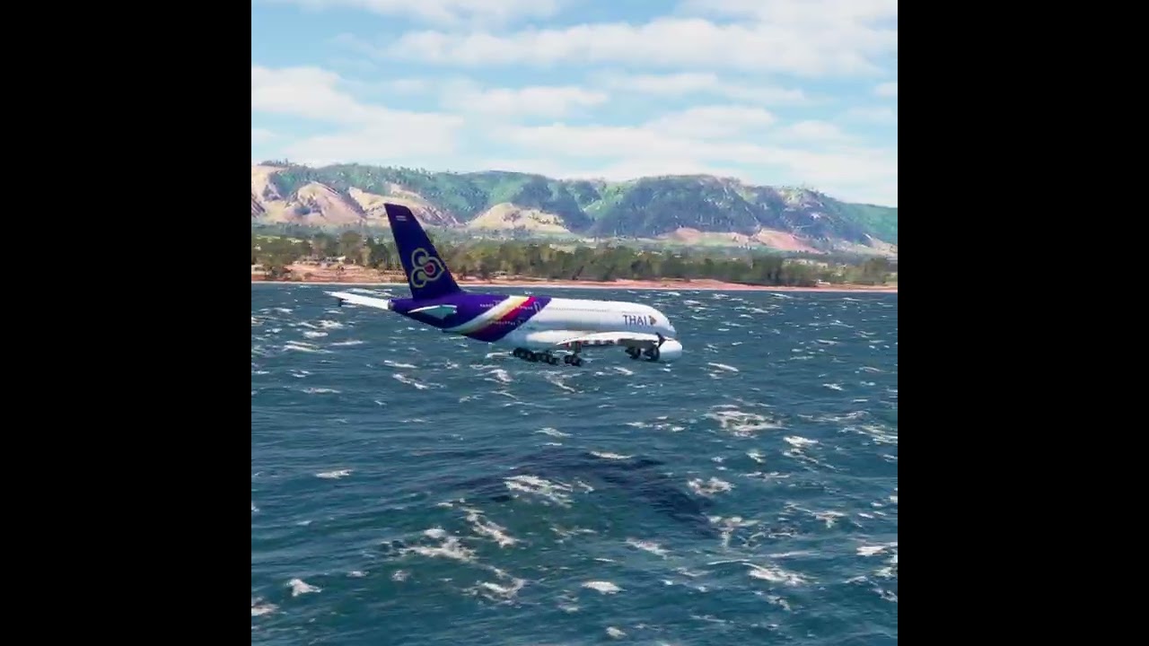 Airplane Emergency Landing at Airport Eps 684