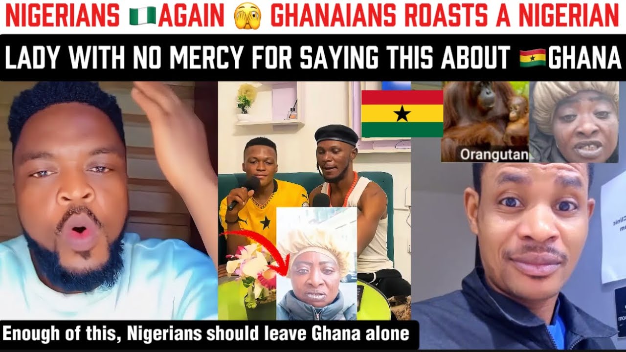 Oh 😮, Nigeria 🇳🇬again Ghanaians Roasts A Nigerian Lady With No Mercy For Saying The About Ghana 🇬🇭