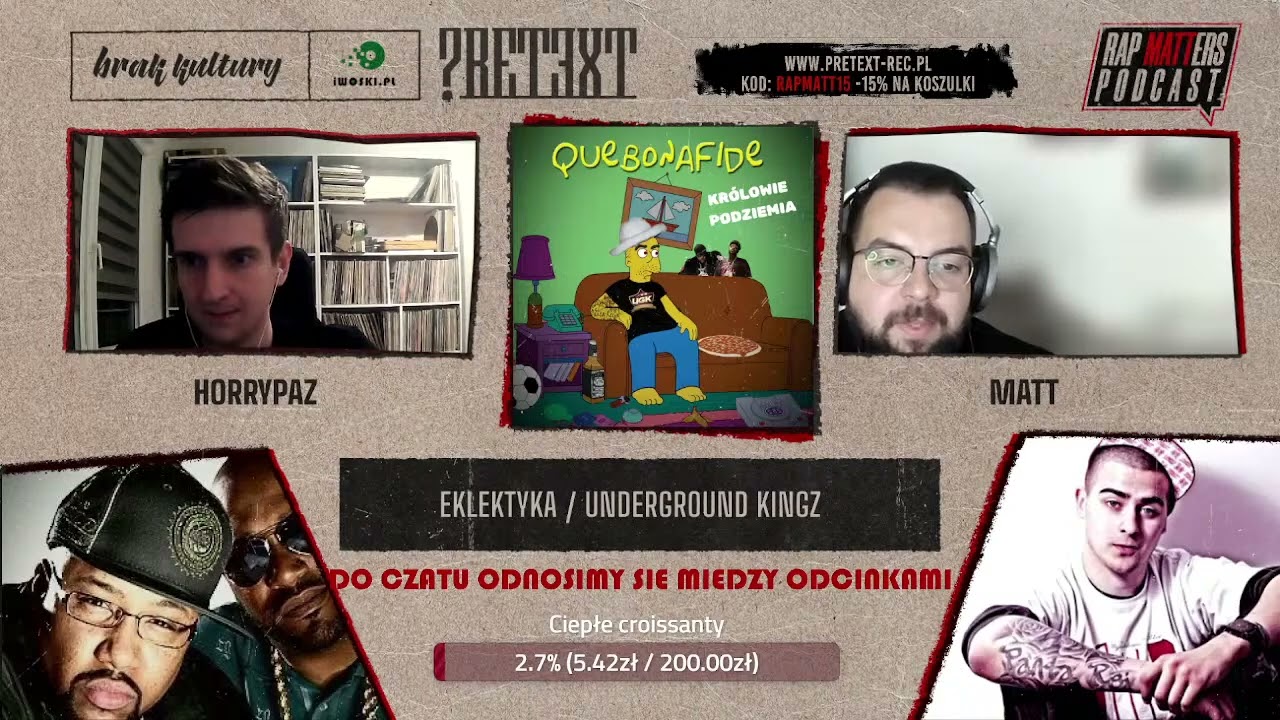 LIVE  - UGK, Quebonafide   Eklektyka  BEEF: Młody Dzban vs Zdechły Osa