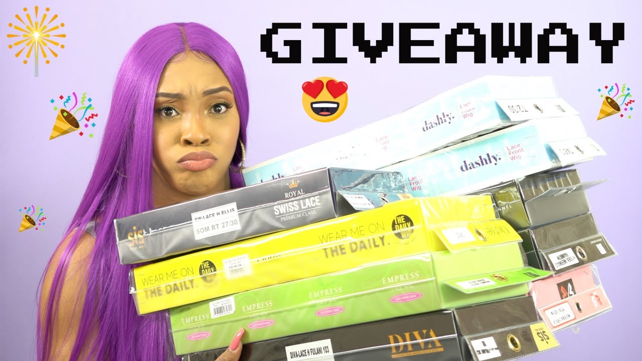 Giveaway Announcement // Giving away 9 Wigs Today!!😱😱 --/WIGTYPES.COM
