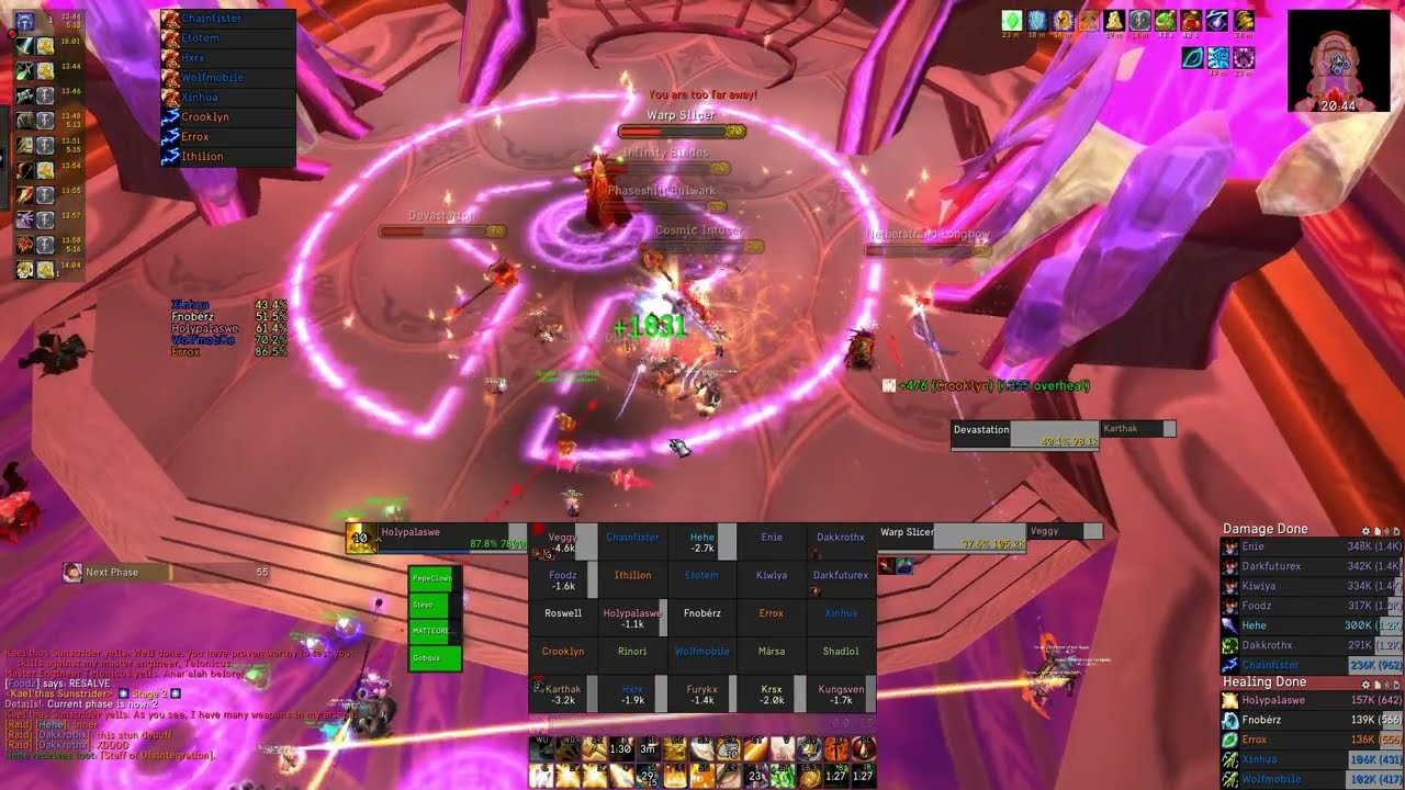 Tempest Keep - Classic TBC - Holy Paladin POV