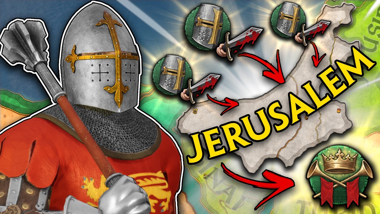 I Became a CRUSADER KING as a NORMAN in Crusader Kings 3!