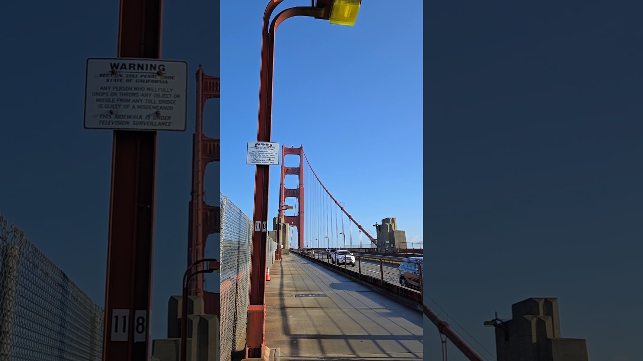 On The Golden Gate Bridge 🌁