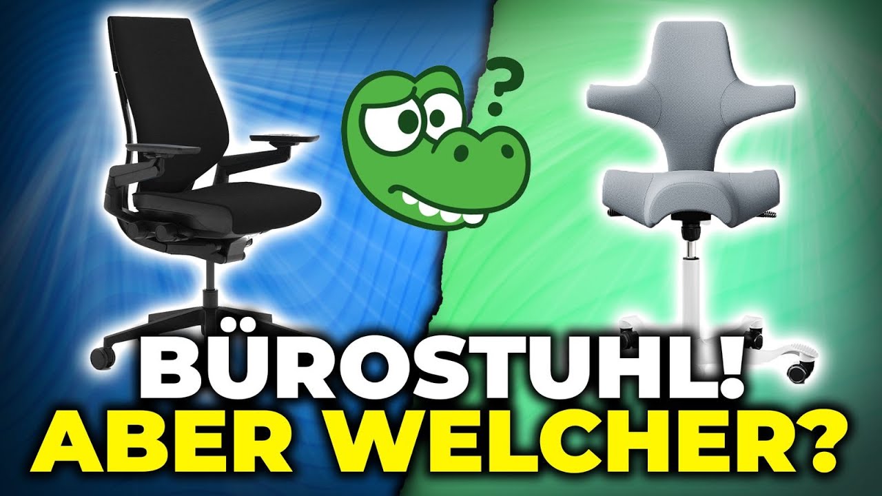 Bürostuhl kaufen: SO findest du das passende Modell!