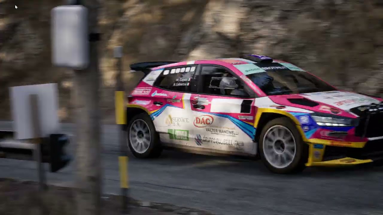 ACRally.Skoda Fabia .MONTECARLO. Pra d'Alart.