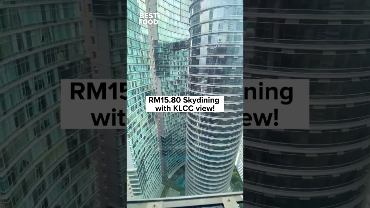 RM15.80 with a free drink! Cheapest skydining in KL?  📍Envi Skydining, Menara TA One