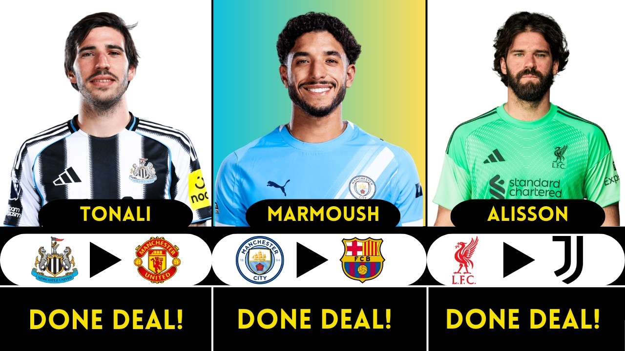 Latest Transfer News 2026 | New Transfers & Rumors Today 🚨🔥ft. Tonali, Marmoush, Alisson...etc