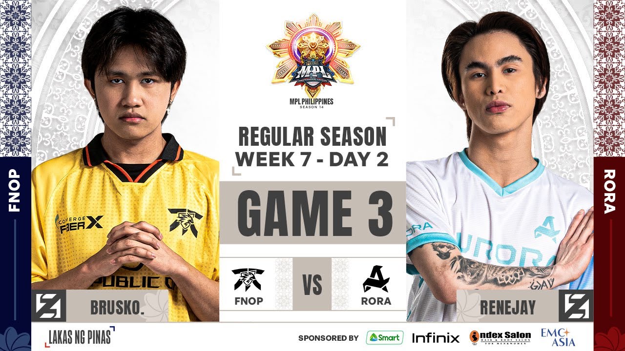 MPL PH S14 - W7D2 - FNOP VS RORA GAME 3