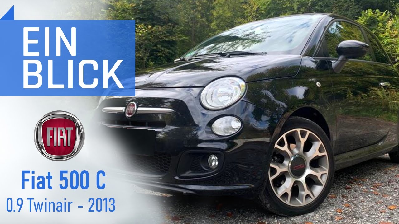 Fiat 500C 0.9 Twinair Sport 2013 - Mehr als nur Retro? Vorstellung, Test & Kaufberatung