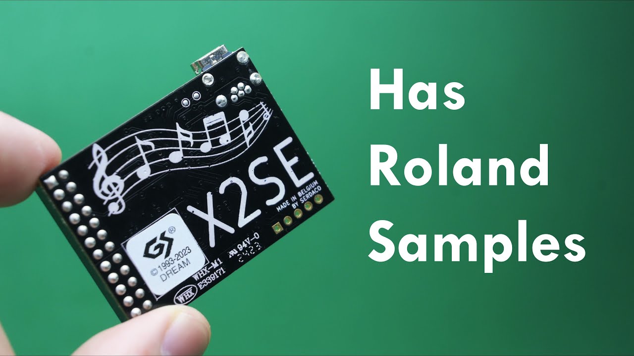 DreamBlaster X2GS SE Wavetable Board With Licensed Roland Samples