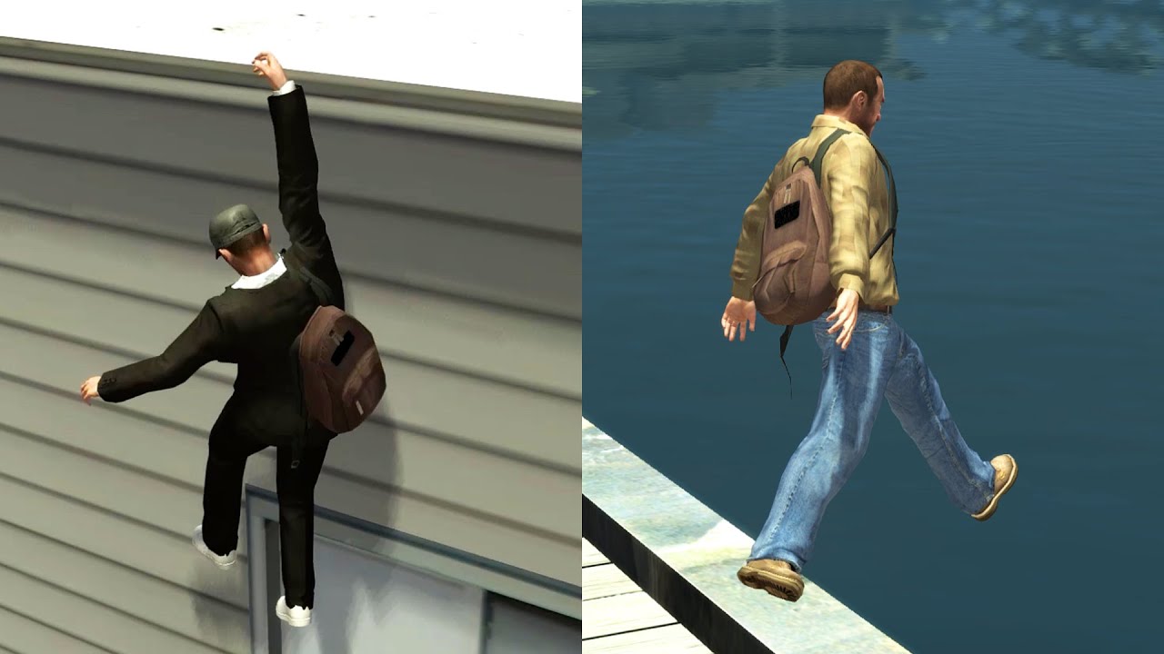 GTA IV - Parkour Fails Vol.24 (Euphoria Physics)