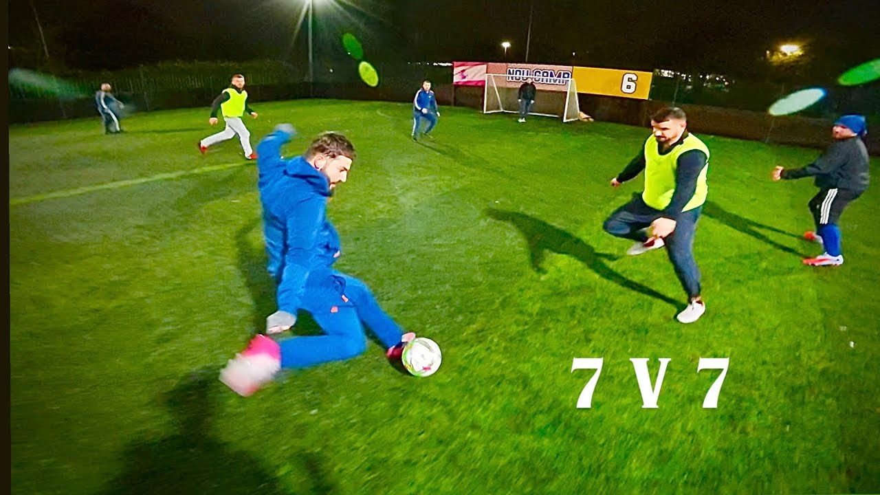POV I SCORED HAT TRICK VS ALBANIANS | 7V7 FOOTBALL (GO PRO)