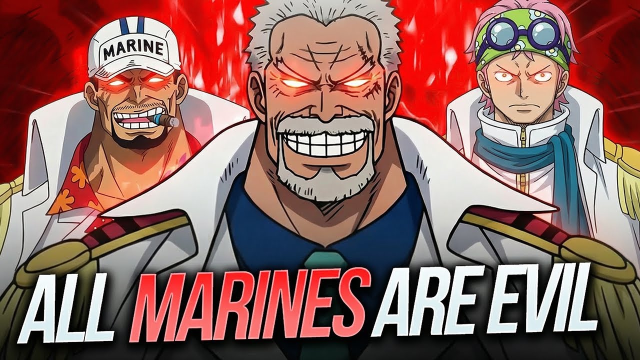 One Piece: Все морские пехотинцы — злодеи