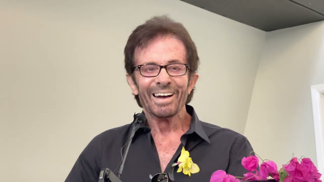 Academy Award winning actor George Chakiris speaks at Marilyn Monroe’s 60th Memorial Service