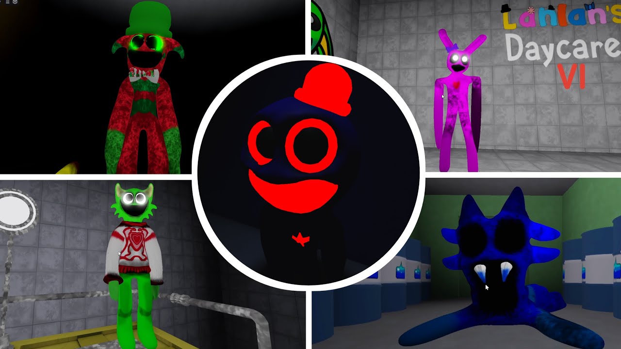 DAYCARE OF LANLAN 6 - Full Gameplay [Mascot horror]