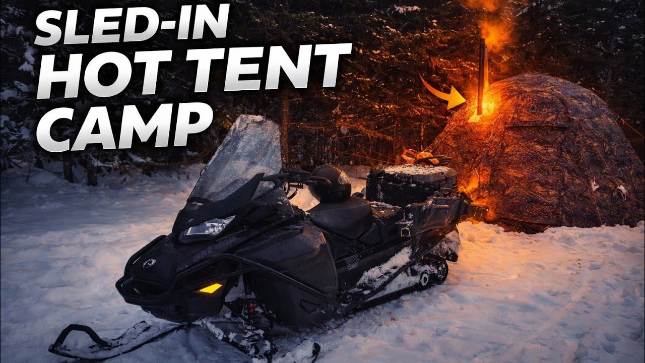 Hot Tent, Snow & Good Company | Winter Camping