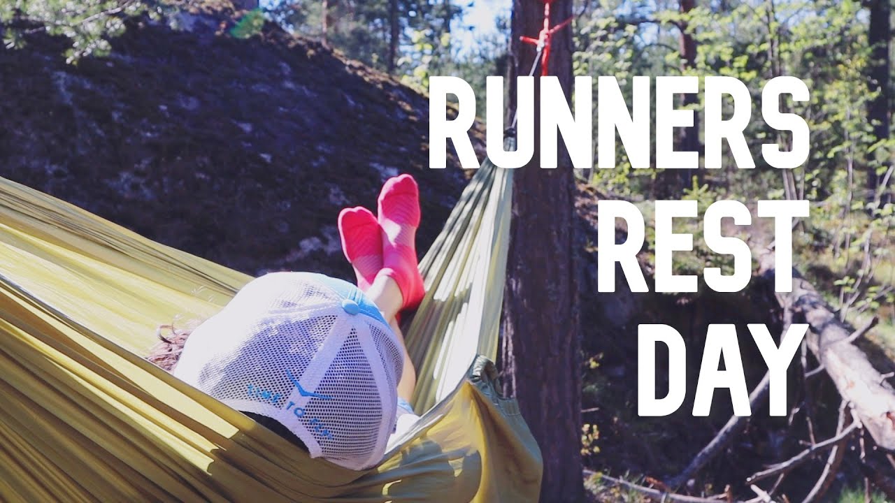 How I rest on a rest day - running training