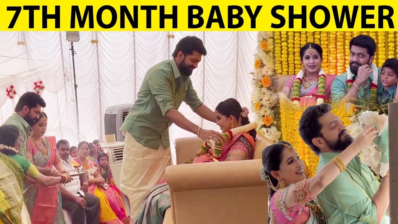 Deeps 7th Month Baby Shower 😍🥰❤️ #vivekjadoo #deepikavivek