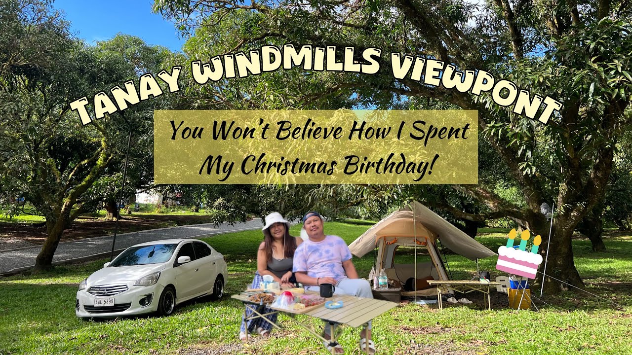 CHRISTMAS + BIRTHDAY CAMPING! |enjhoitravels 🏕️