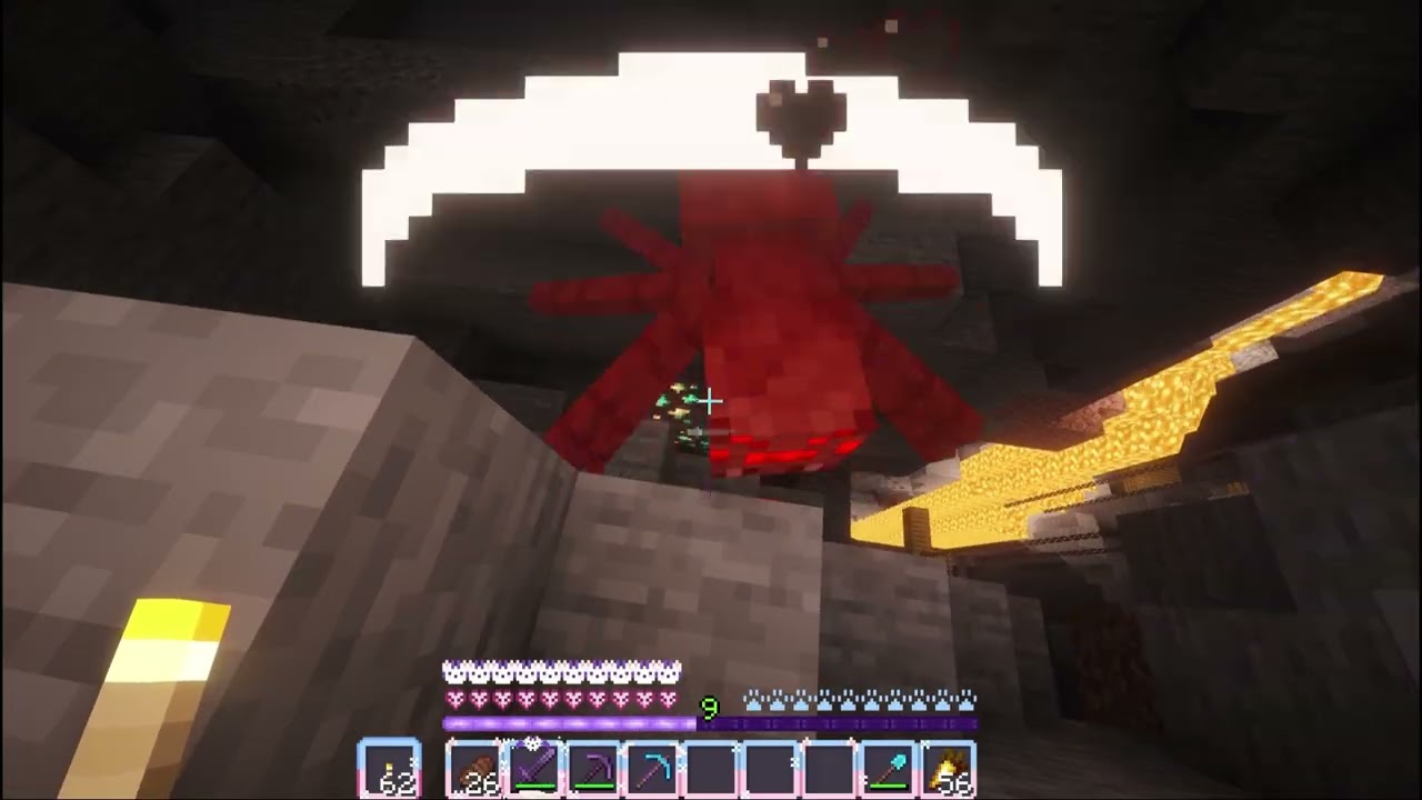 Exploring biggest cave OwO (No Commentary) Minecraft Hardcore Nr.28