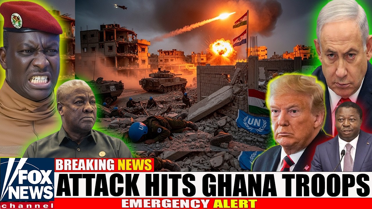 BREAKING: Traoré EXPOSES Why Ghana Soldiers HIT by MISSILES in Lebanon – UN ERUPTS Against Israel!