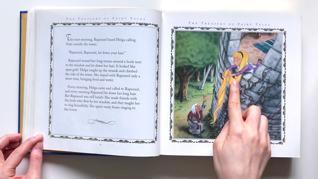 Rapunzel - Kids Read Aloud Bedtime Story | Classic Treasury of Fairy Tales 2/18